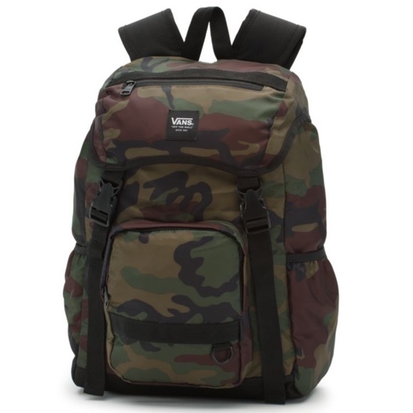 Vans Handbags - VANS Unisex Woodland Camo Ranger Backpack